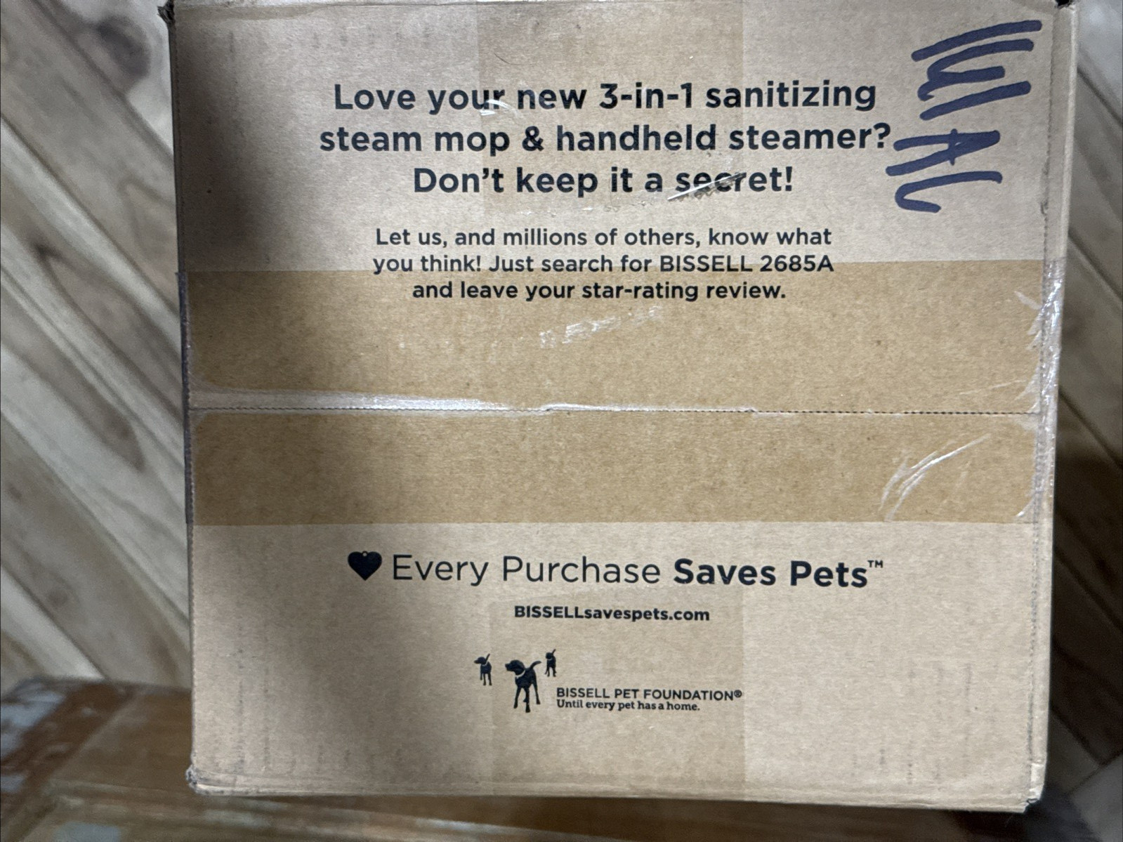 Factory Sealed BISSELL PowerSteamer Heavy Duty 3-in-1 Steam Mop 2685A