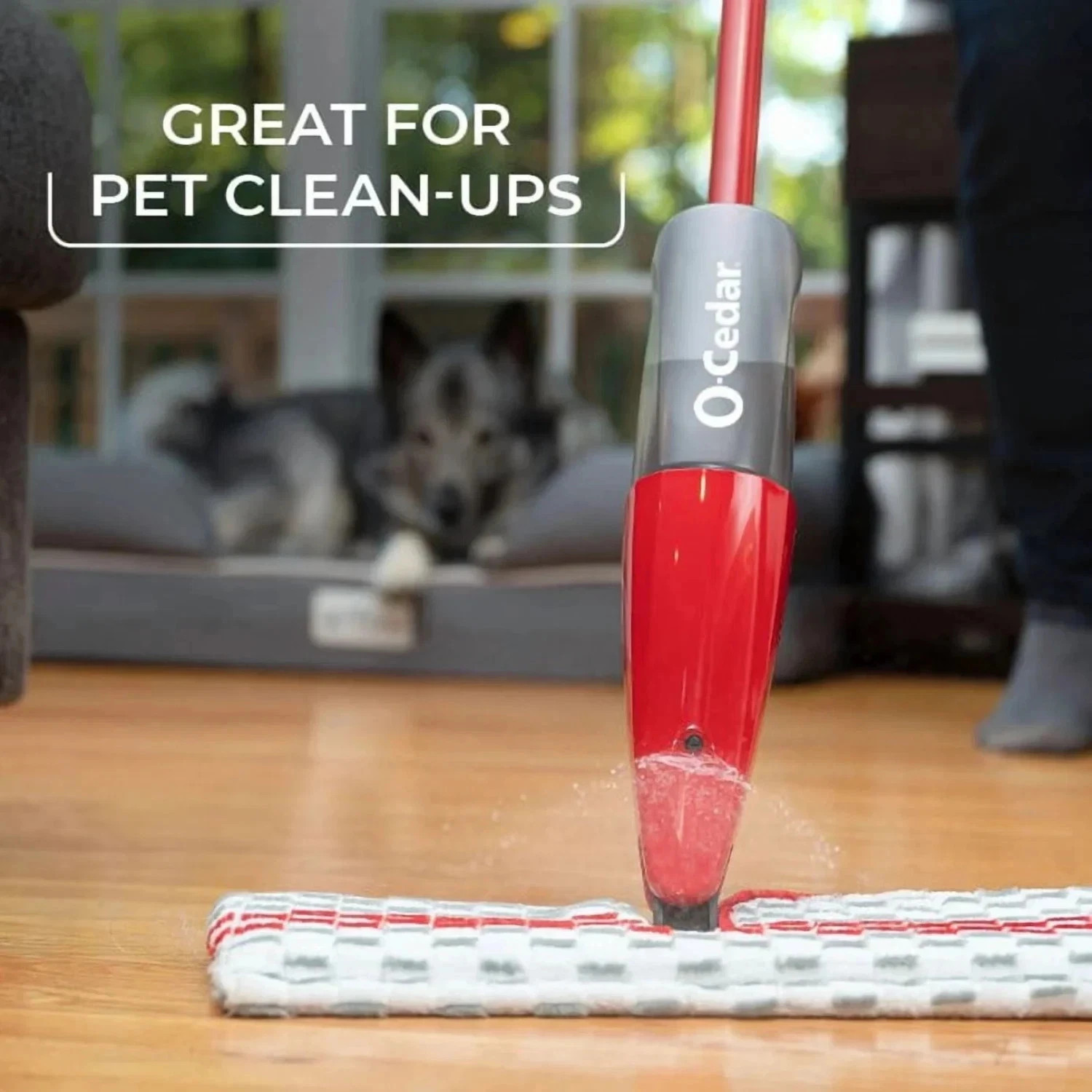O-Cedar ProMist MAX Microfiber Spray Mop- Fast Shipping- New