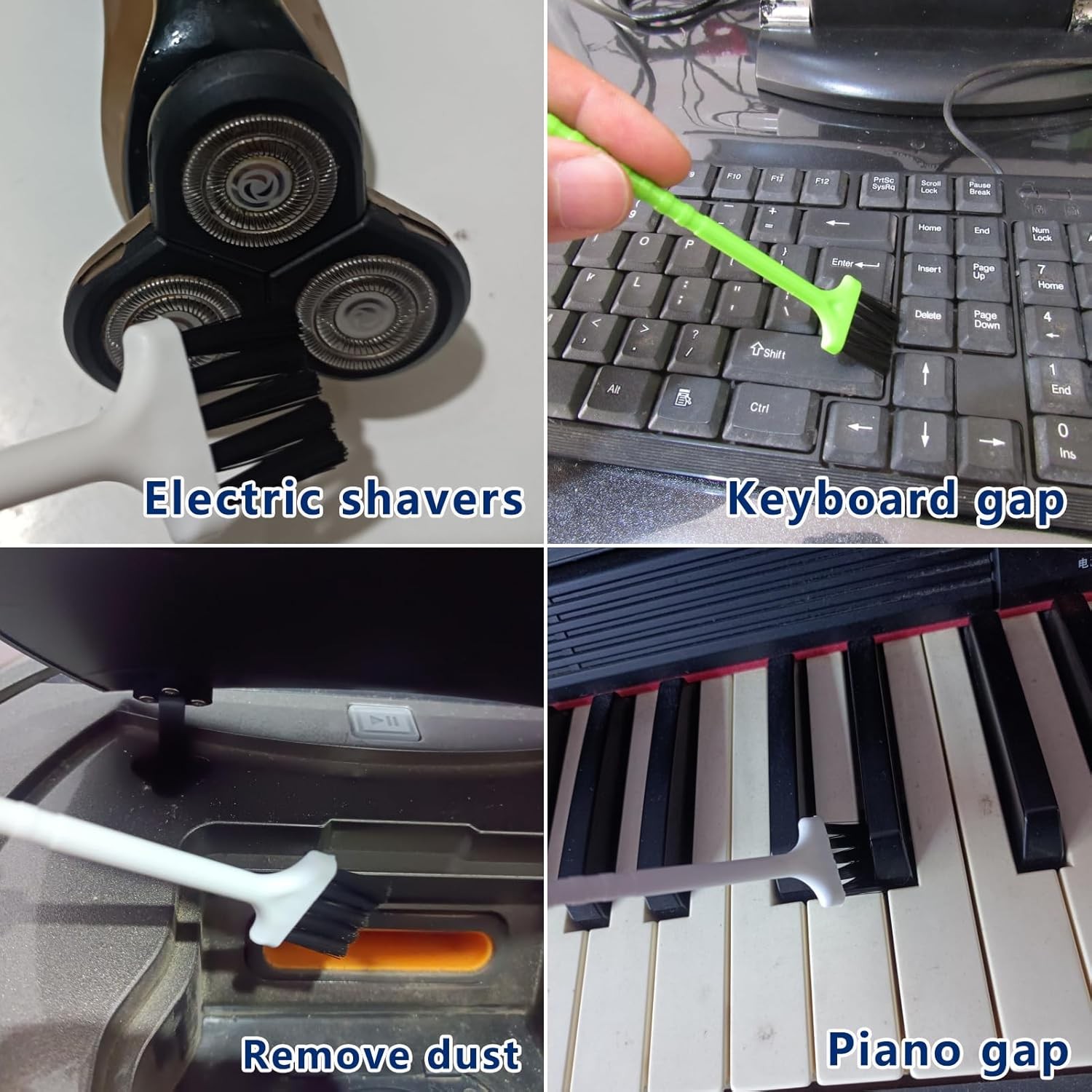 12Pcs Crevice Cleaning Brush,Small Gap Cleaning Brushes for Cleaning Bathroom ..