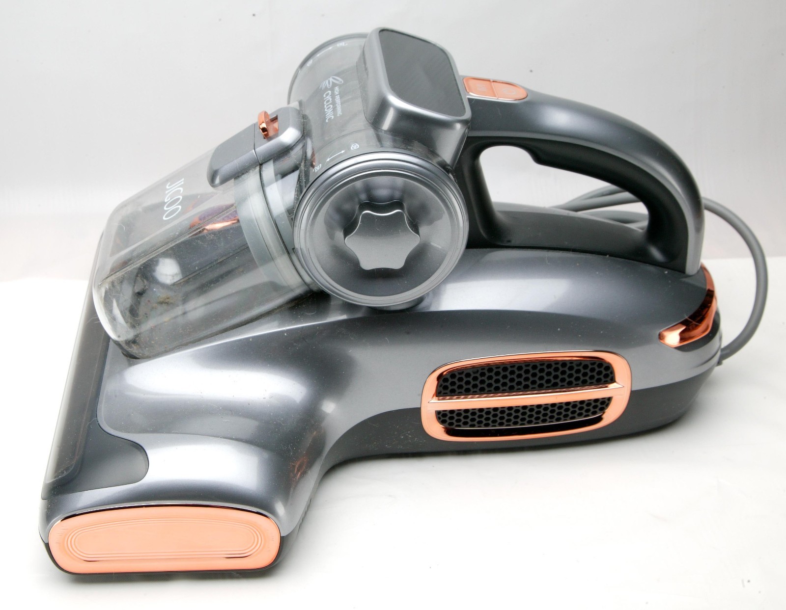 JIGOO T600 Mattress & Flat Surfaces Handheld Vacuum Dust Cleaner. Used Twice.