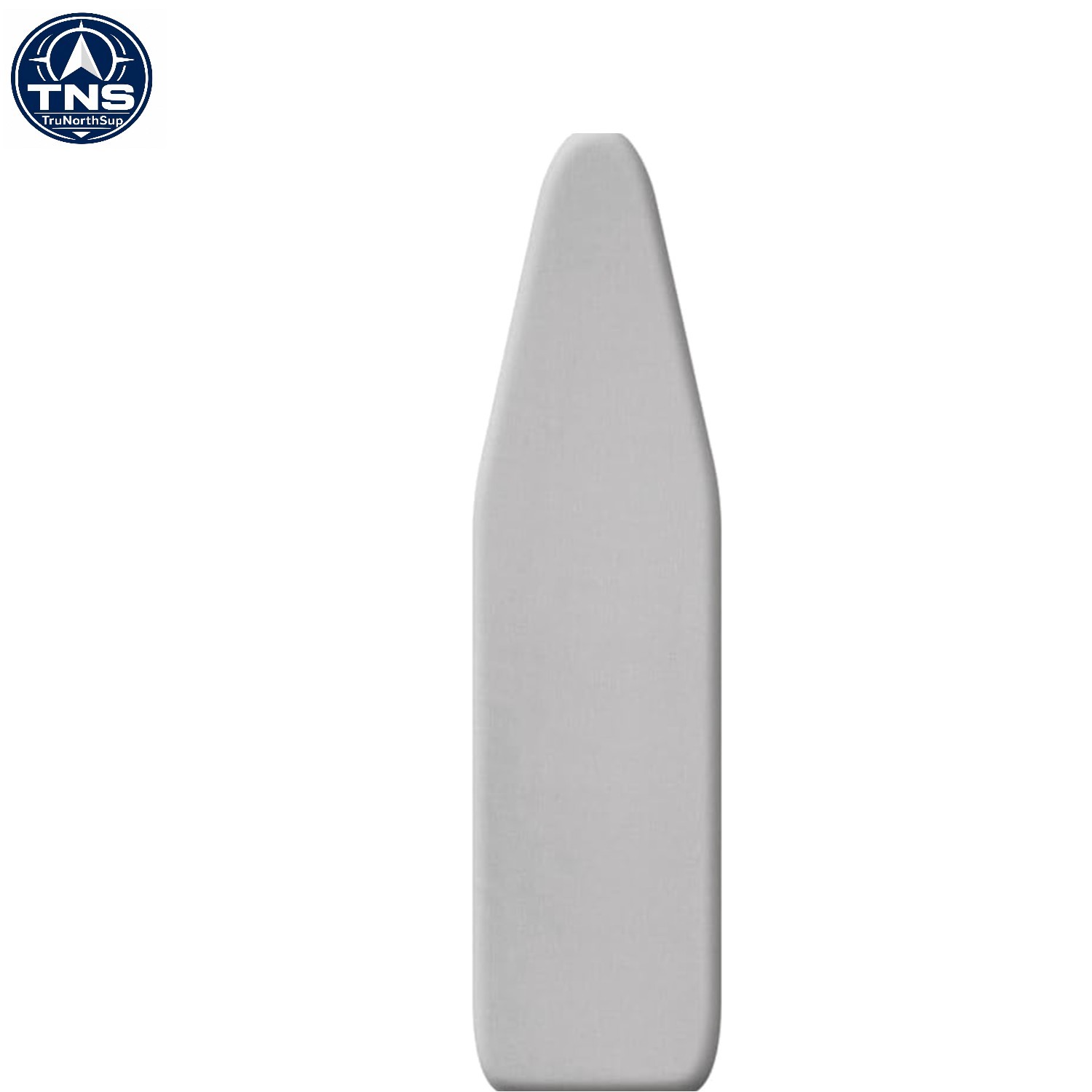 Ironing Board Cover Gray 15×54 inches cotton polyester scorch resistant draws…