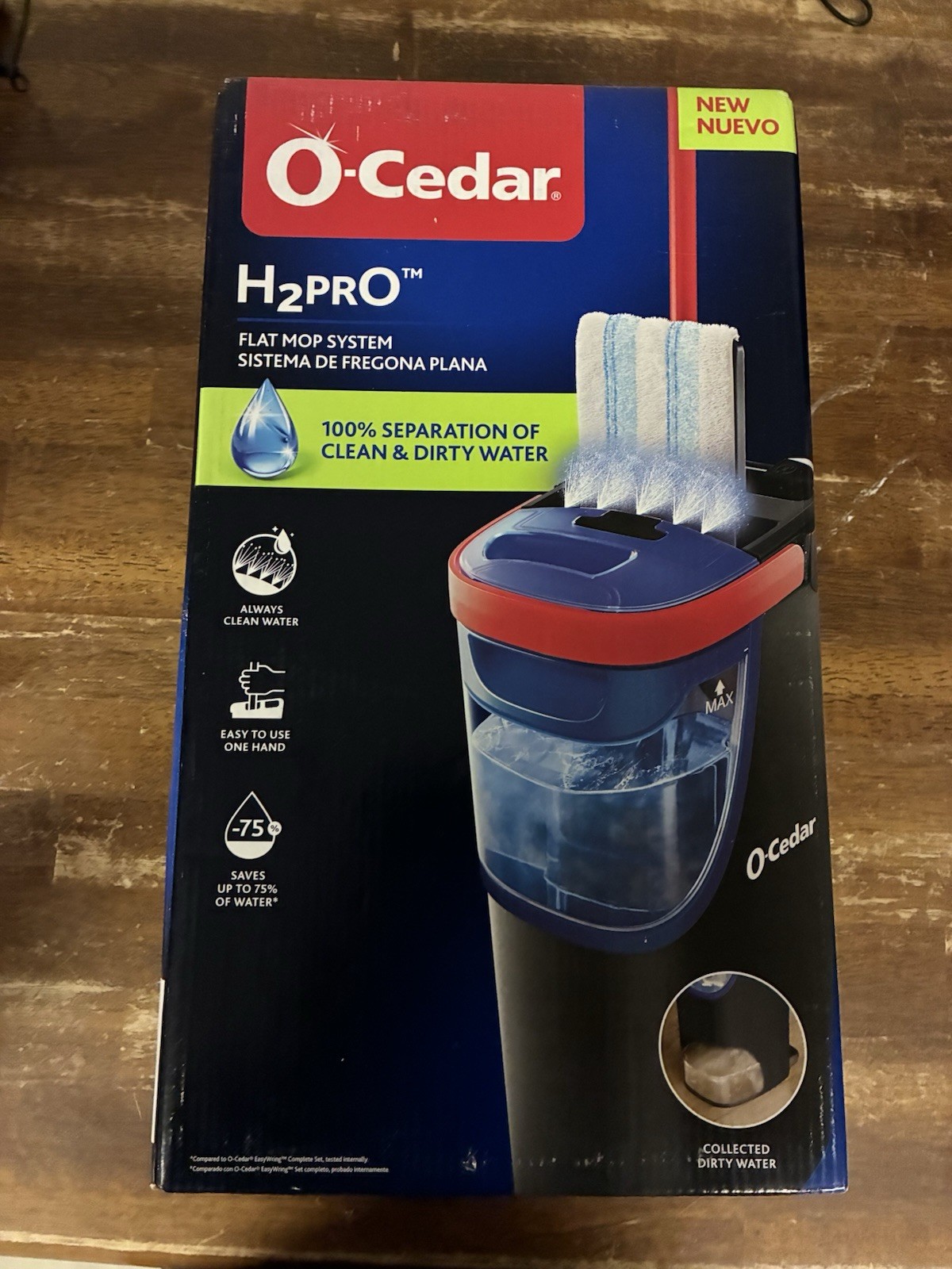 O-Cedar H2prO Microfiber Flat Mop System