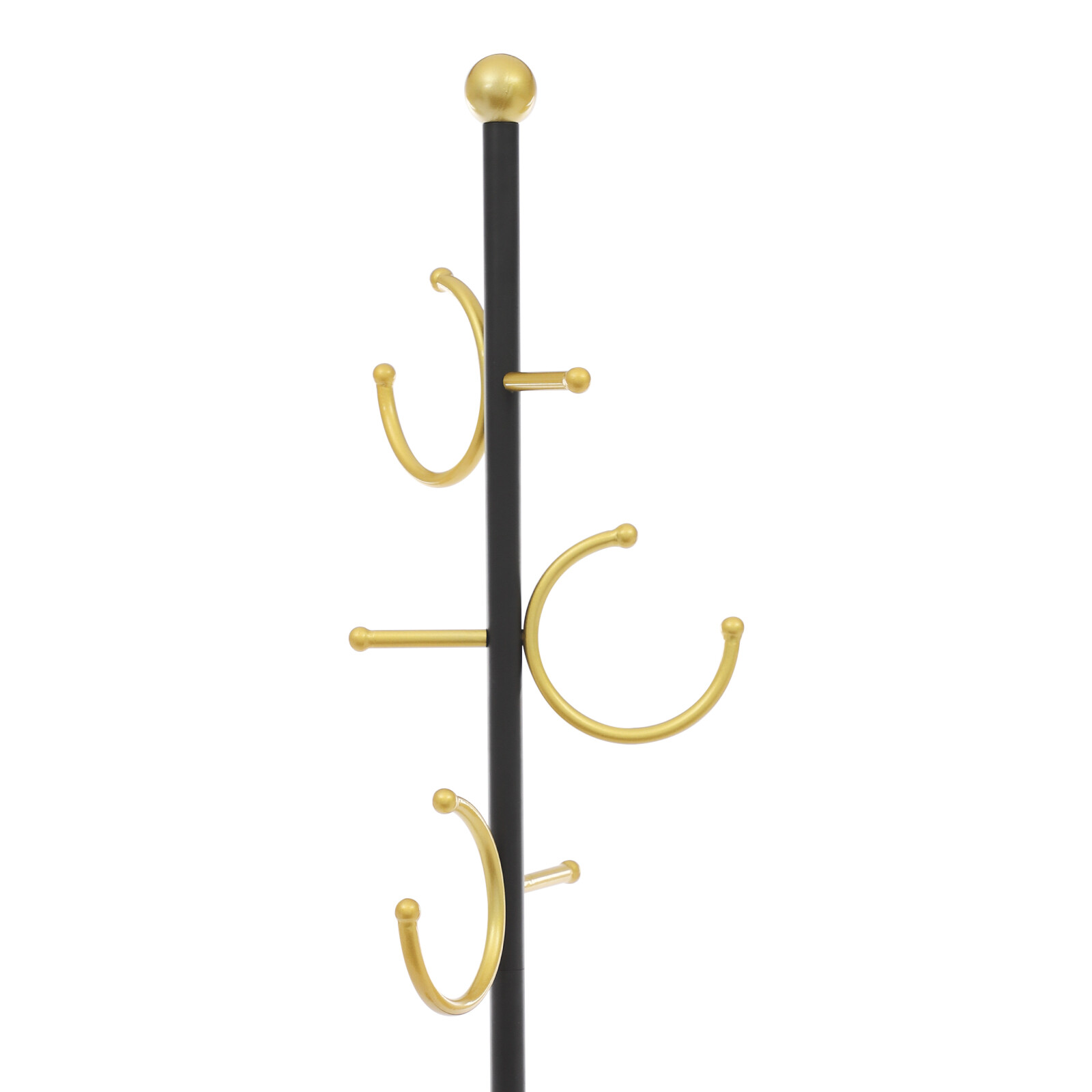 Coat Rack, Clothes Rack with Mable Base, Freestanding Coat Rack