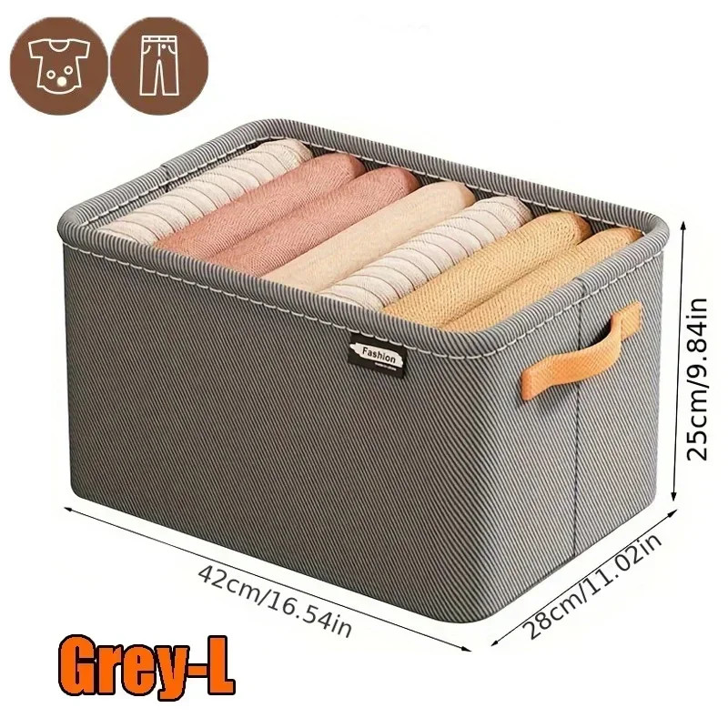 Thick Clothes Organizer Box Wardrobe Closet Drawer Divider for Jeans Sweaters