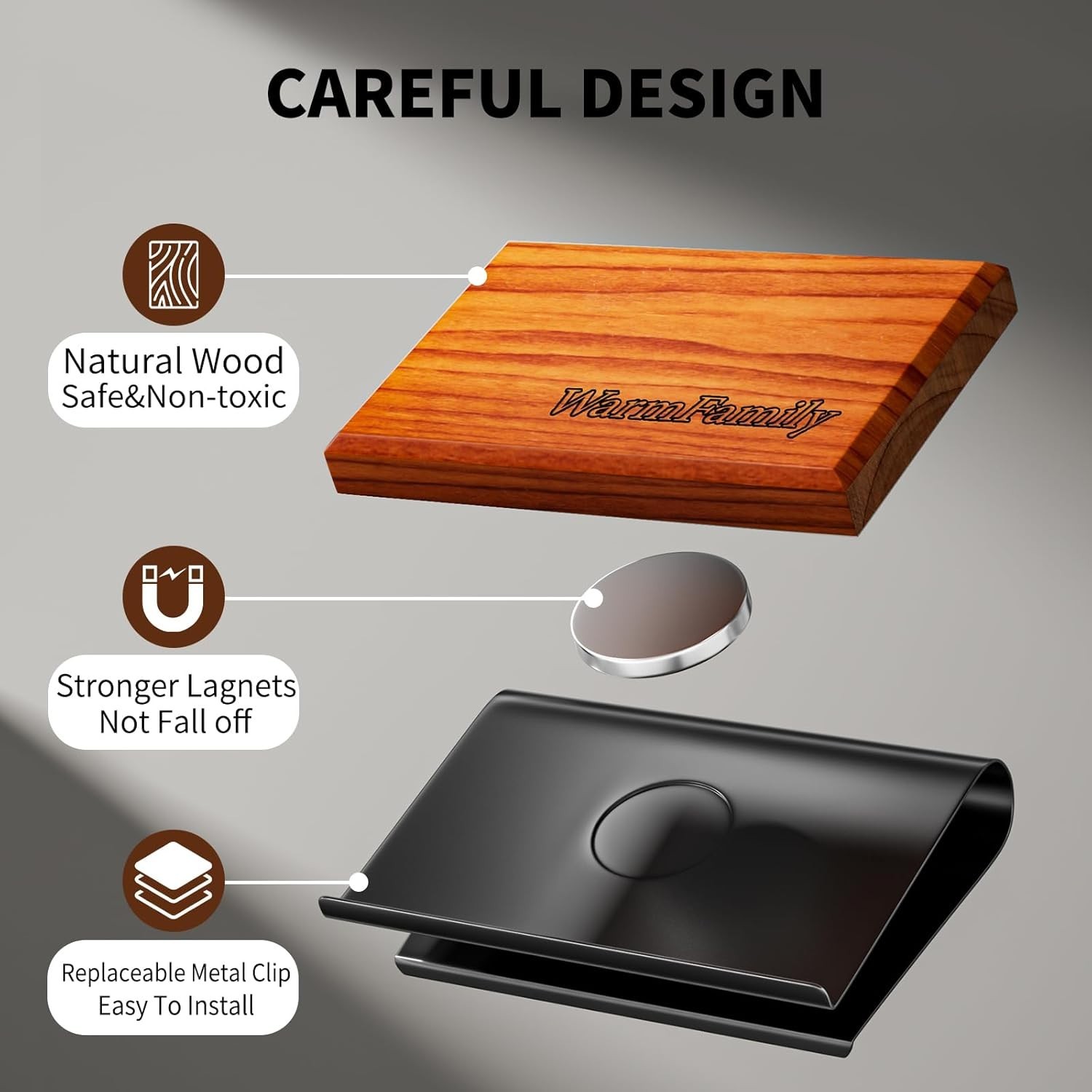 Car Air Freshener – Wood Air Freshener – Car Odor Eliminator Multi Scents
