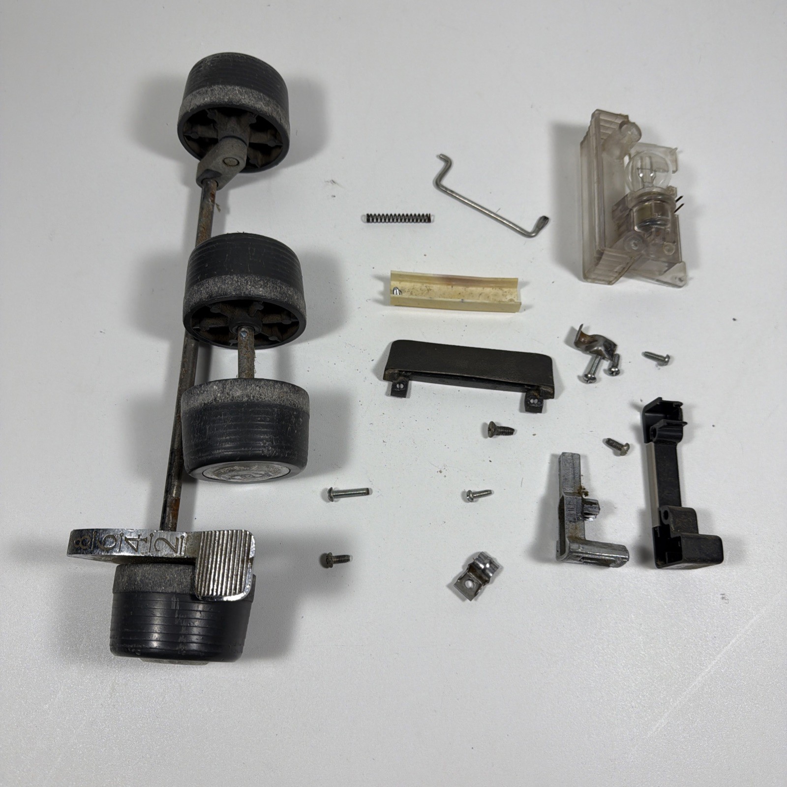 Kirby 84 Heritage OEM Misc Part Lot Wheels Screw Light Levers Clutch Knobs