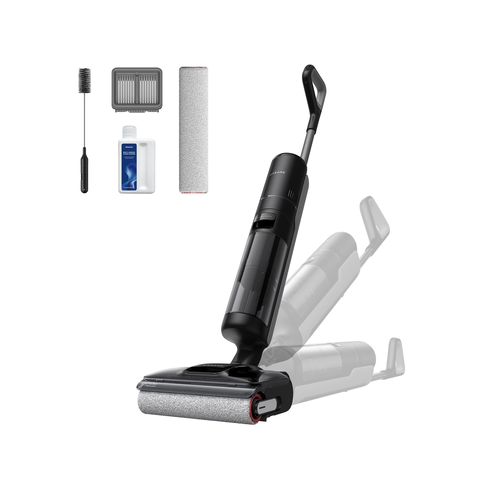 DREAME H12 Pro FlexReach Wet Dry Vacuum Cleaner, 0 Tangle Cordless Vacuum Mop…