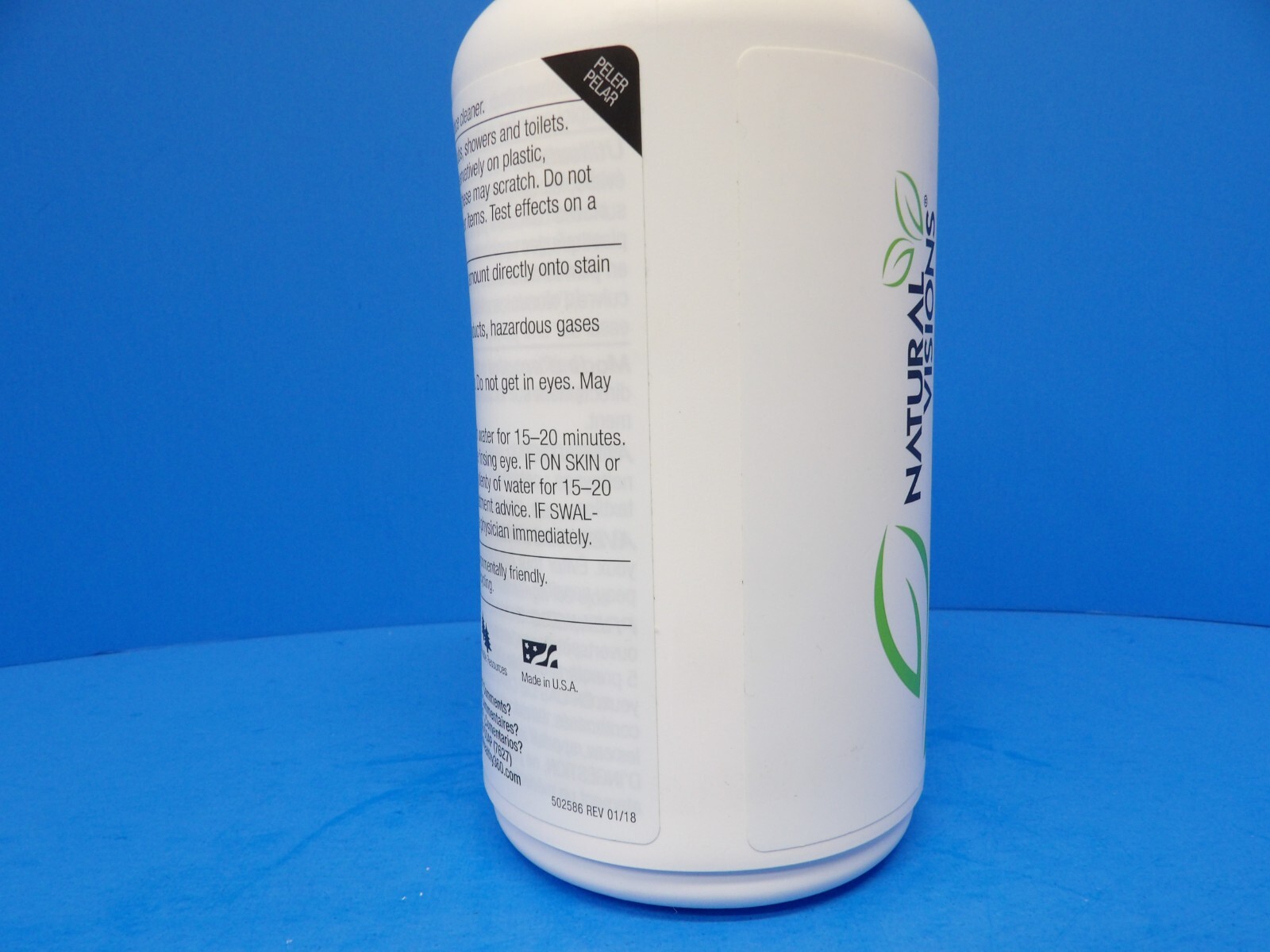 Natural Visions Soft Cleanser Hard Surface Cleaner 1 Liter NEW