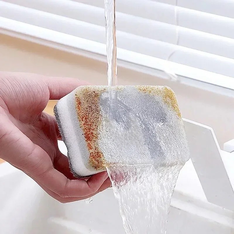 10/50 Pack Kitchen Cleaning Sponges Scourers Washing Up Non-Scratch for Dish Pad
