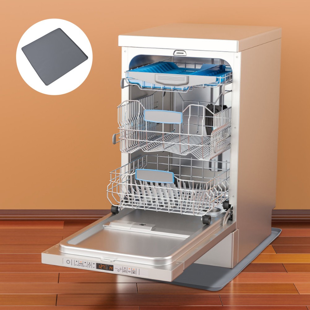 Dishwasher Waterproof Tray Floor Bathroom Silicone Shatterproof Protector