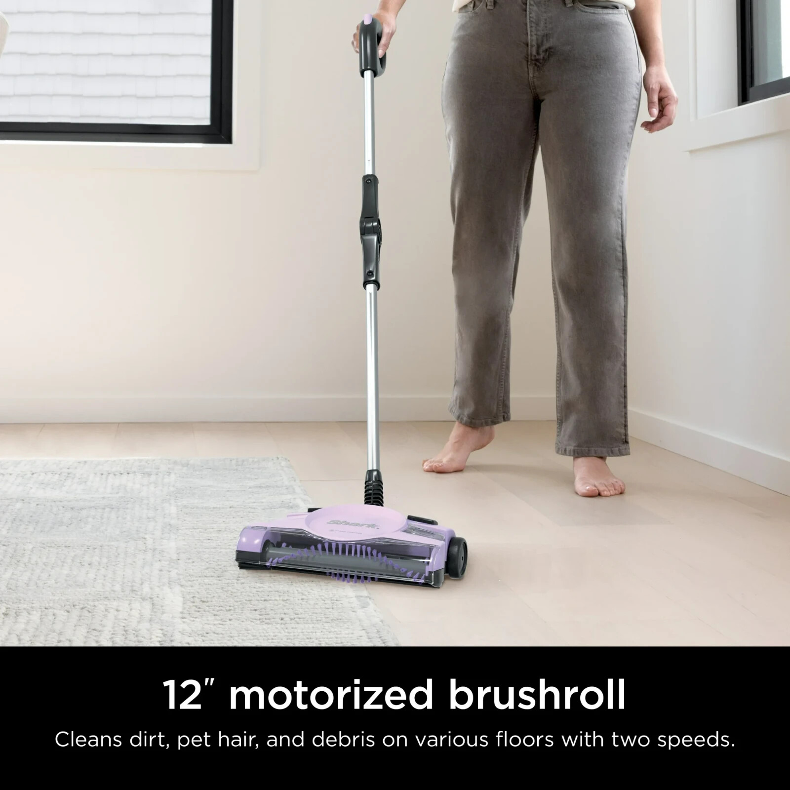 Shark Cordless Floor and Carpet Sweeper – Band New – Free Shipping