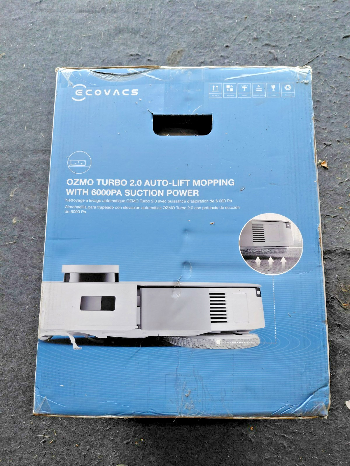 ECOVACS DEEBOT TEO OMNI FLOOR CLEANING ROBOT *(FREE SHIPPING)*