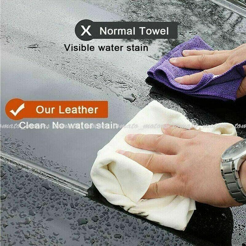 Chamois Cloth For Car Drying Towel Shammy Towel Natural 60X90CM