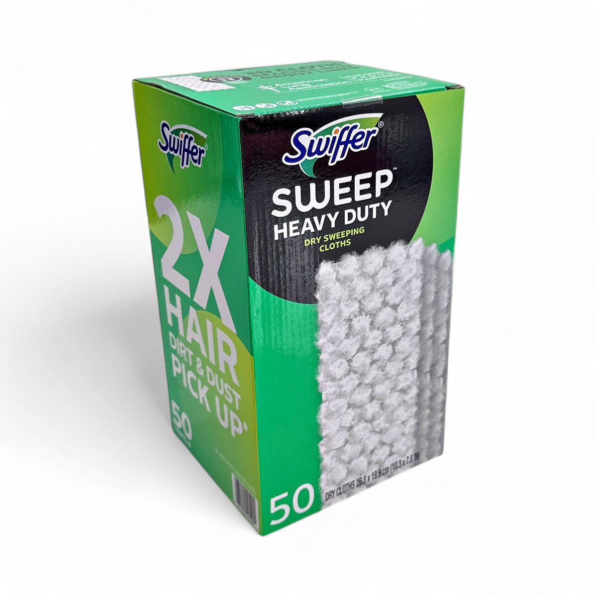 Swiffer Sweep Heavy Duty Dry Sweeping Cloths Refill – 50 Count
