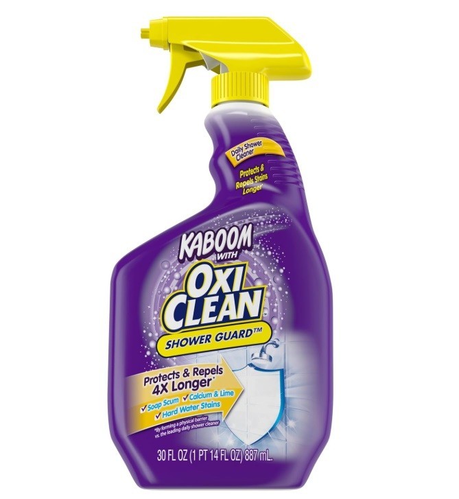 OxiClean Shower Guard 30oz – Easy Spray Cleaner for All Bathroom Surfaces