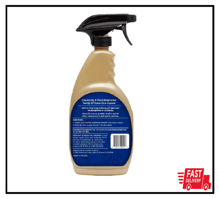 Granite Gold Daily Cleaner for Granite, Marble & Other Natural Stone & Quartz