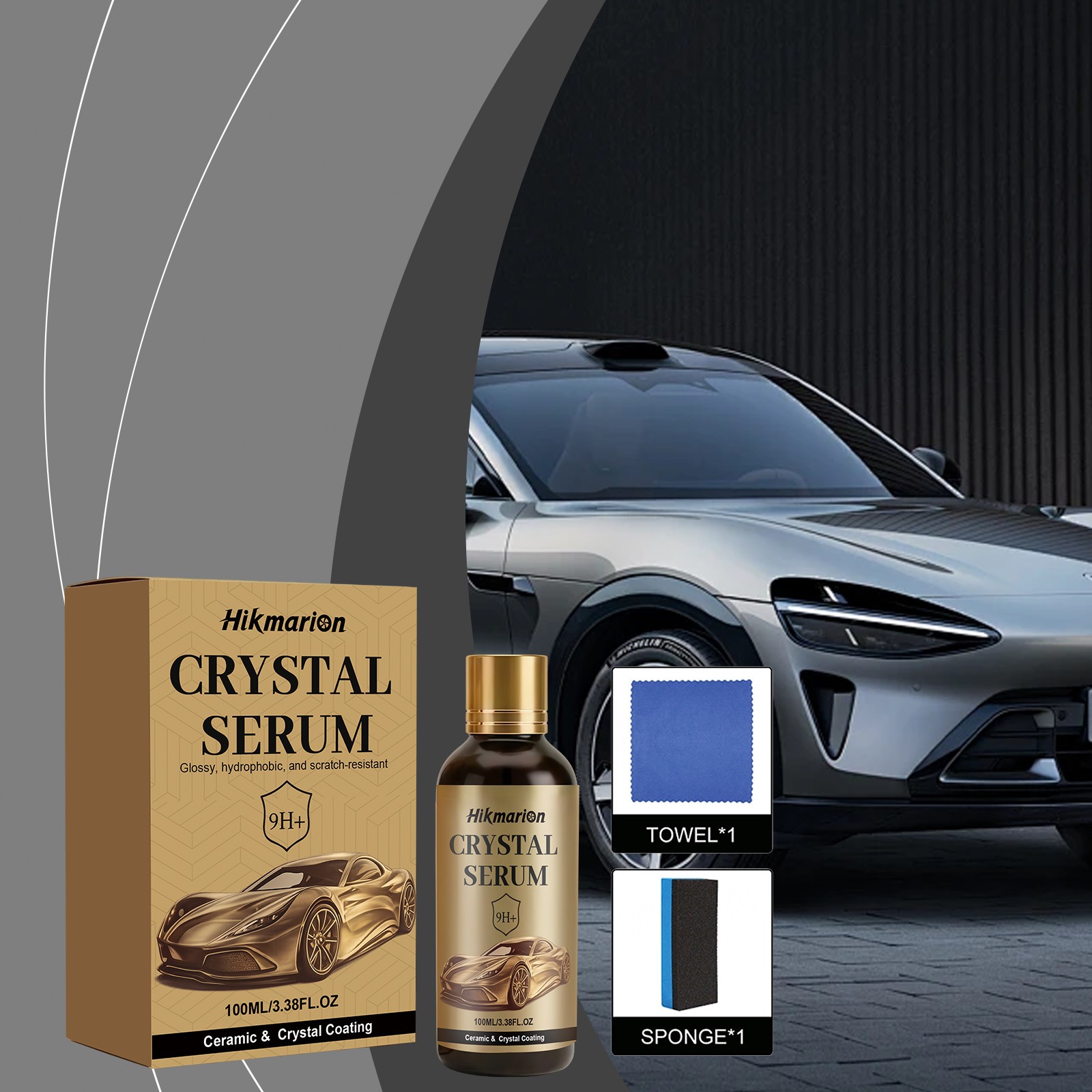 100ML PTZ Crystal Serum–Advanced Graphene Ceramic Coating For Cars New Arrivals