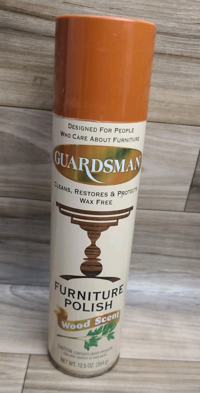 NEW Vintage Guardsman Furniture Polish Spray 12.5 oz – Woodland Fresh Scent
