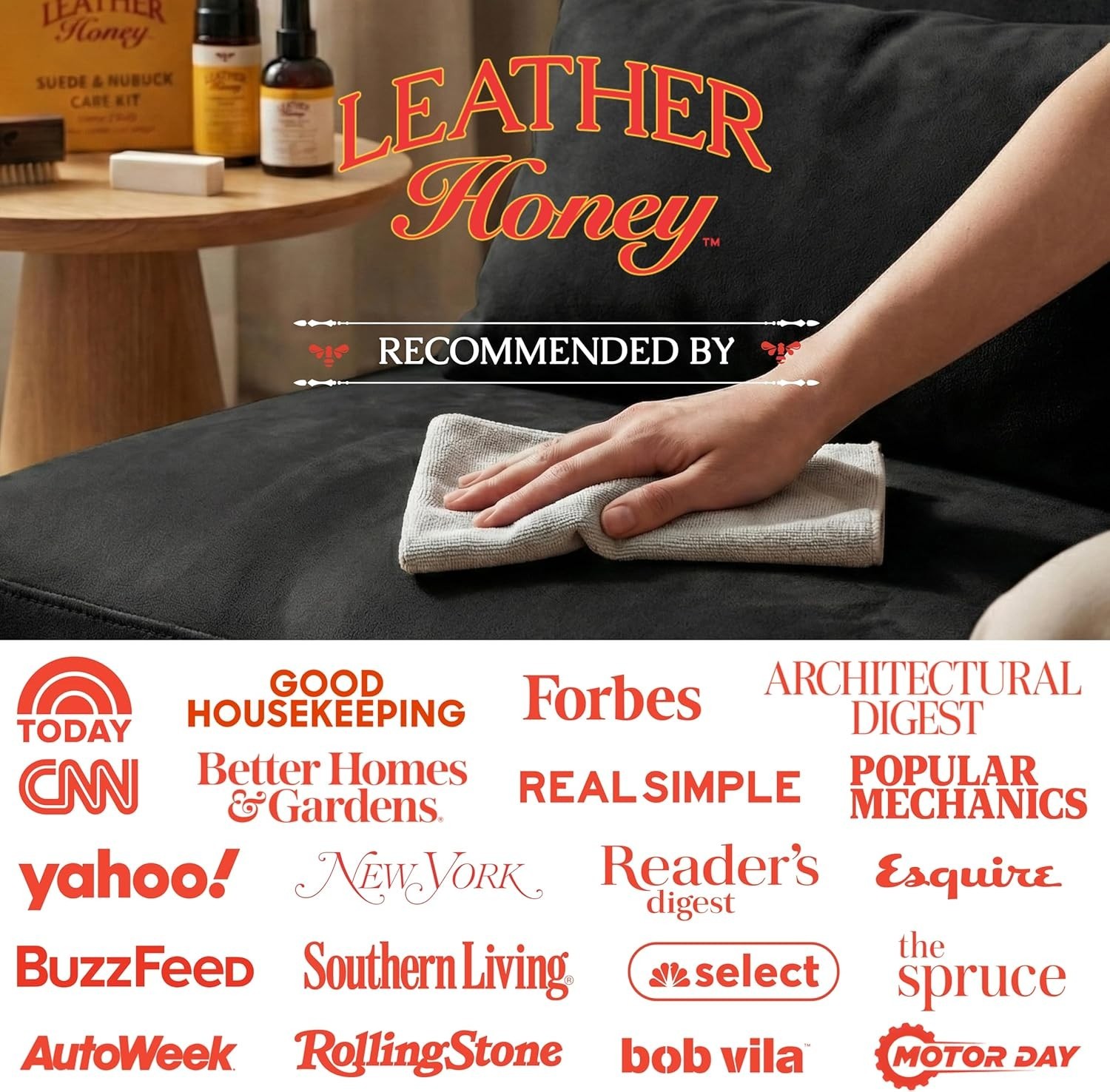 Lint-Free Application Cloth: Microfiber Cloth for Use with Leather Conditione…