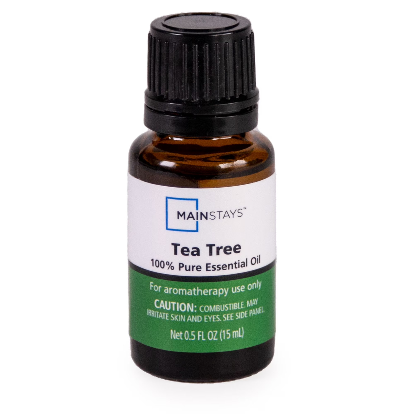 Mainstays Tea Tree 100% Pure Essential Oil Aromatherapy Use Only Each 0.5 oz