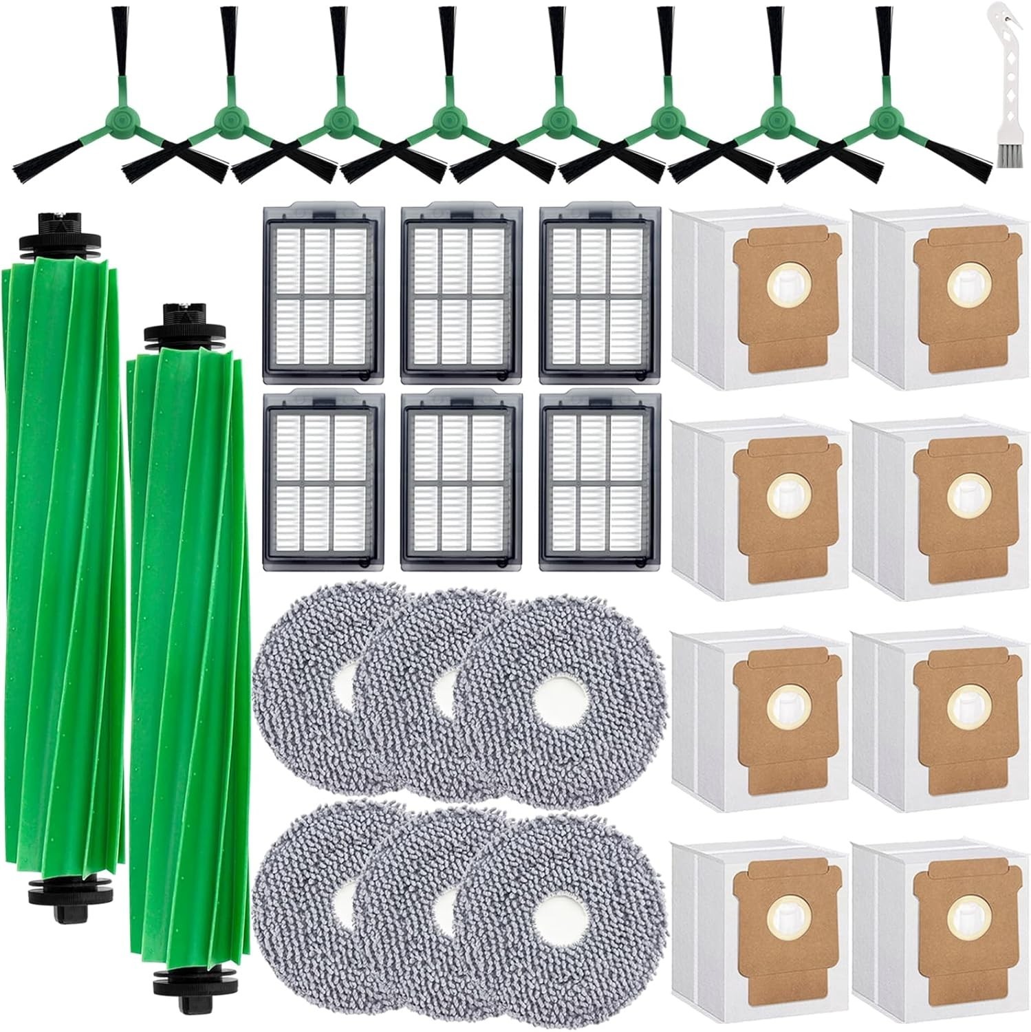 Replacement Parts Accessories Kit for Irobot Roomba plus 505 Combo 405 Combo Rob