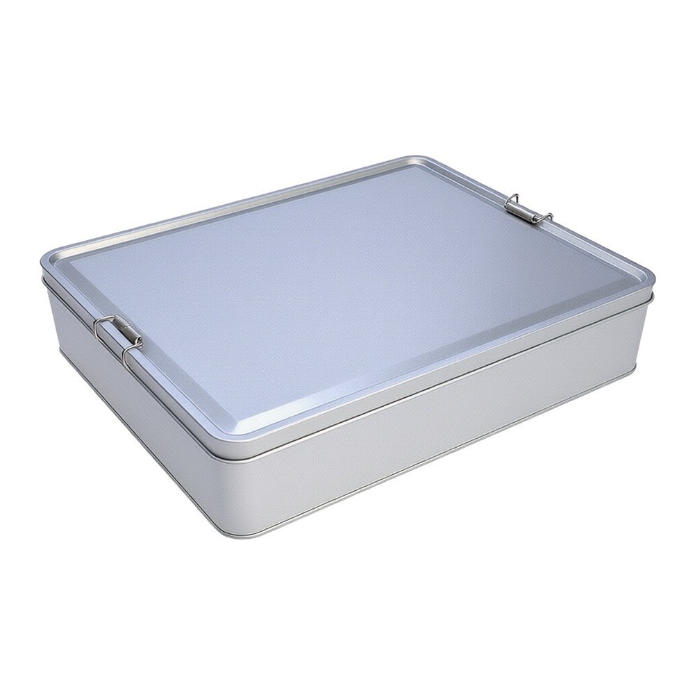 Rectangular Iron Boxes for Organizing For Home Garden Garage 30x20x6.5cm