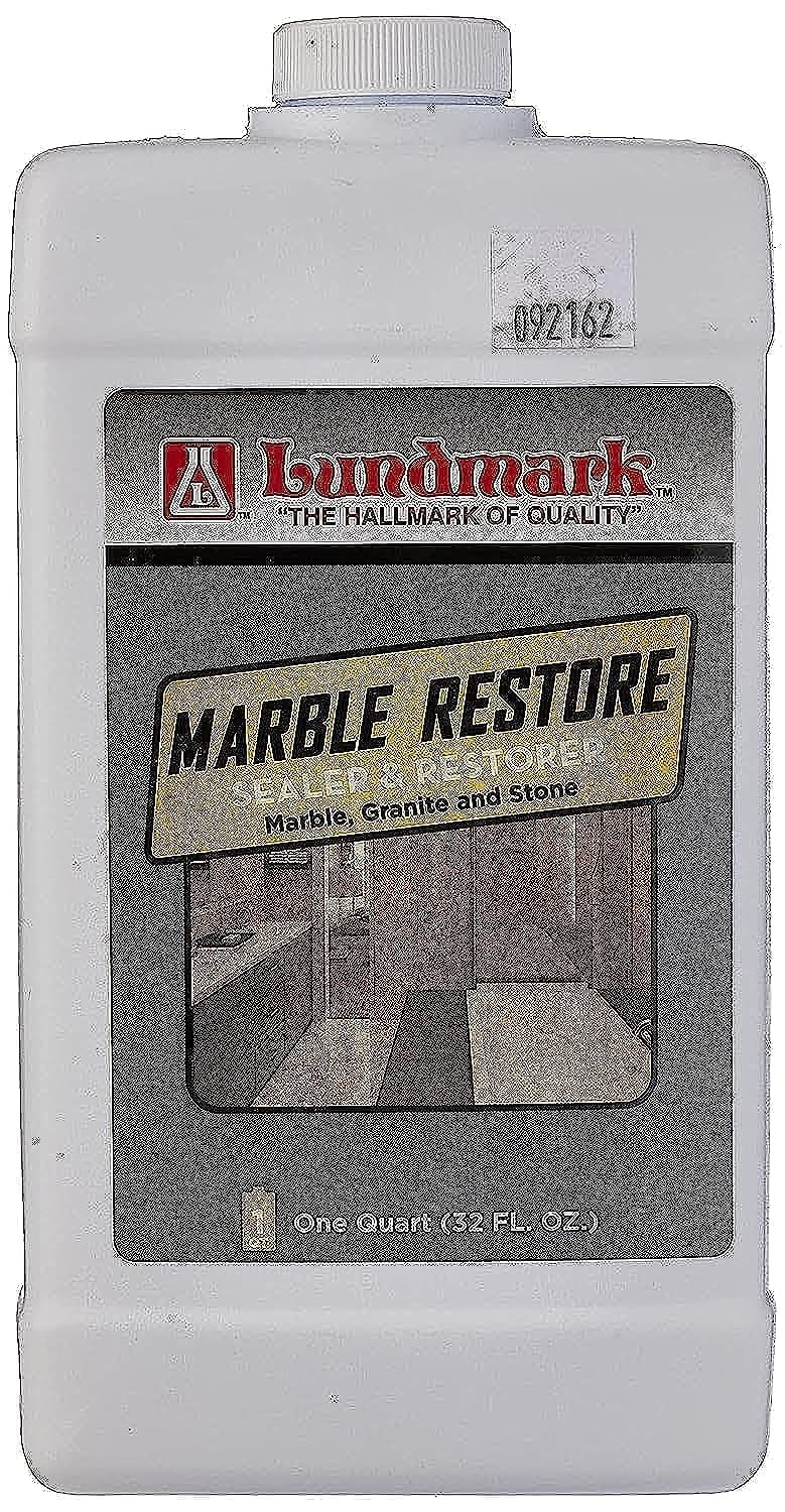 Lundmark Marble Restore, Marble and Granite Sealer and Restorer, 32-Ounce, 35…