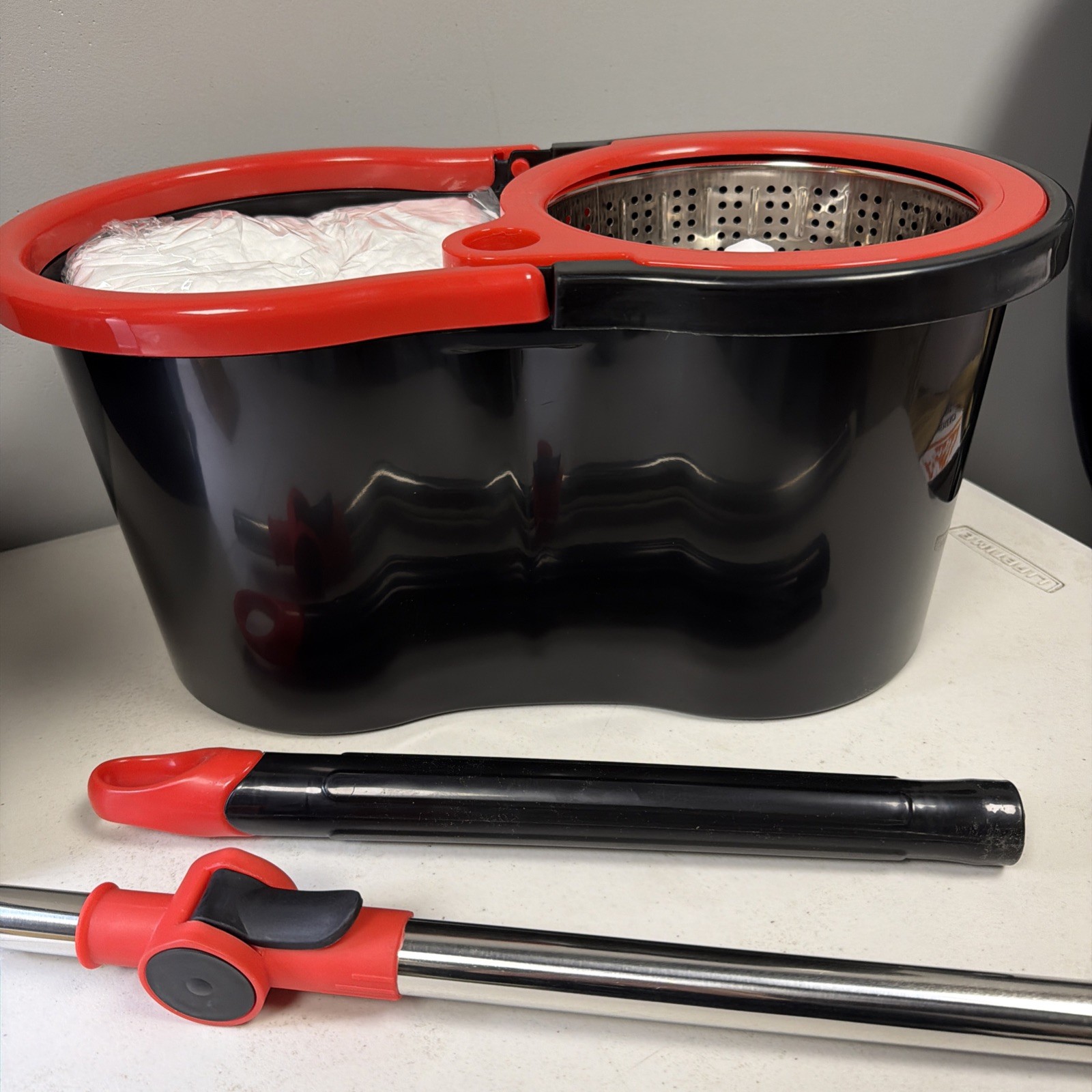 spin mop and bucket set