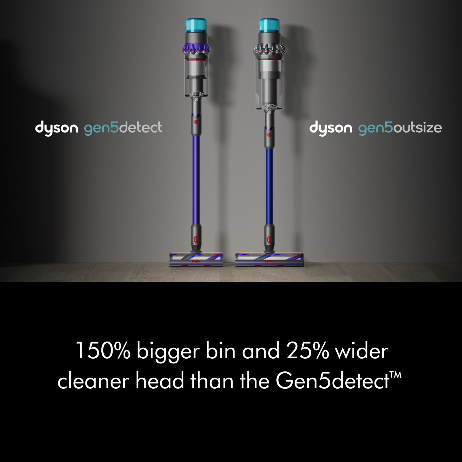 Dyson Gen5outsize Cordless Vacuum | Nickel/Blue | Refurbished