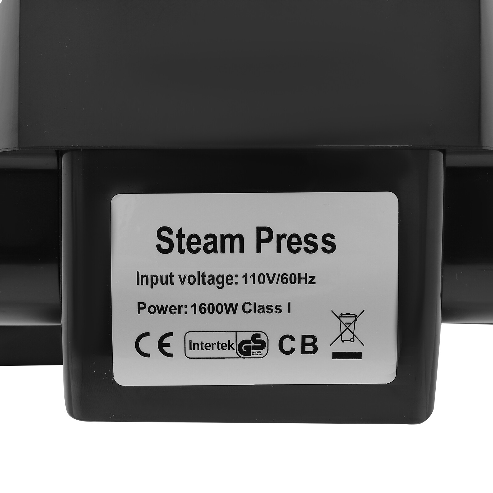 Intelligent Steam Press Iron Machine for Clothes 1600W Digital Steam Press 392 ℉