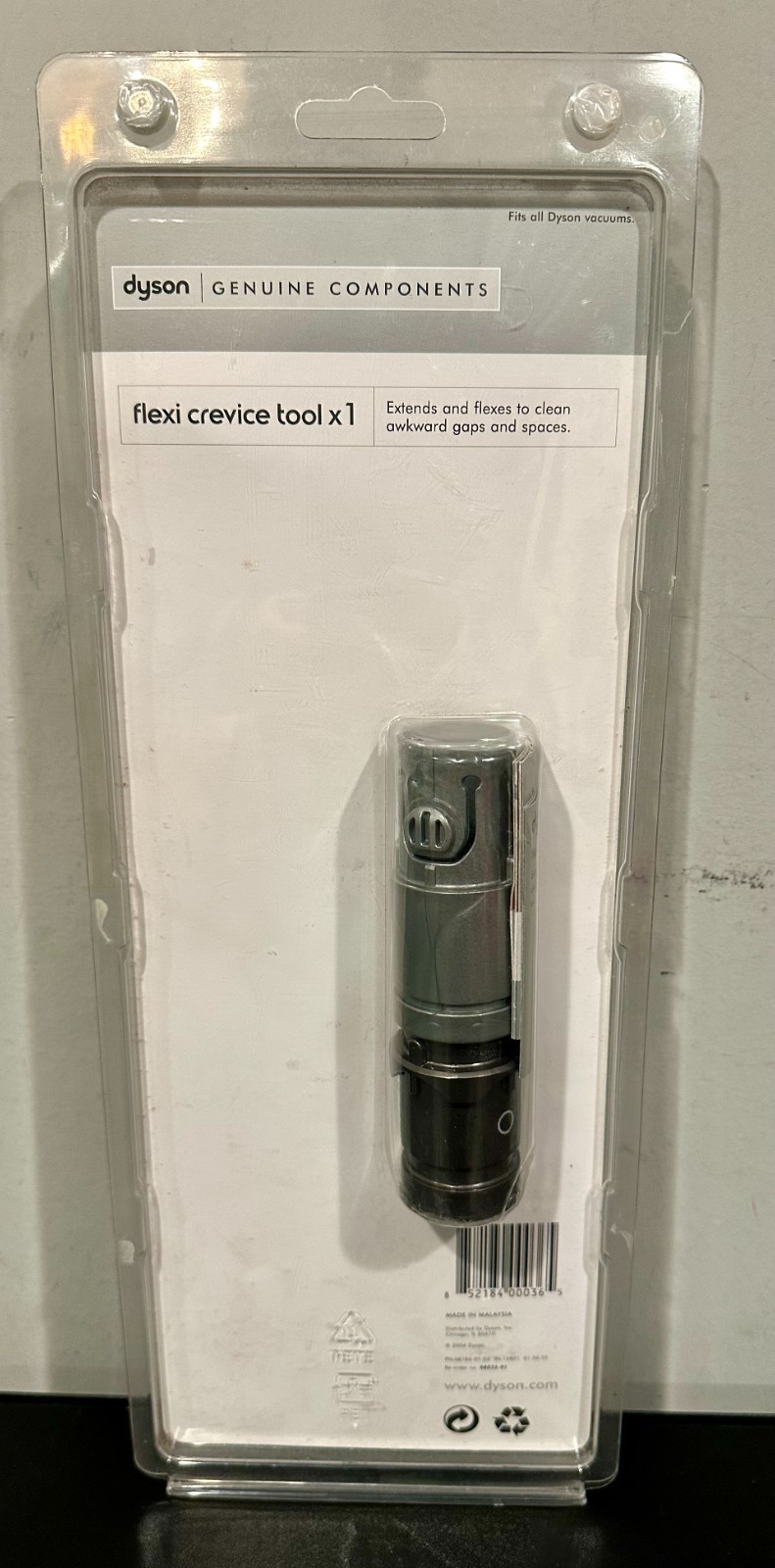 Genuine Dyson Flexi Crevice Tool Extends/Flexes To Clean Fits All Dyson Vacuums