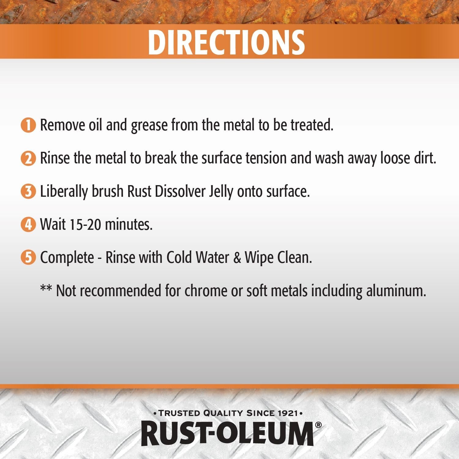 Rust-Oleum Rust Dissolver Jelly | Heavy-Duty 8 Fl Oz (Pack of 1), No Color