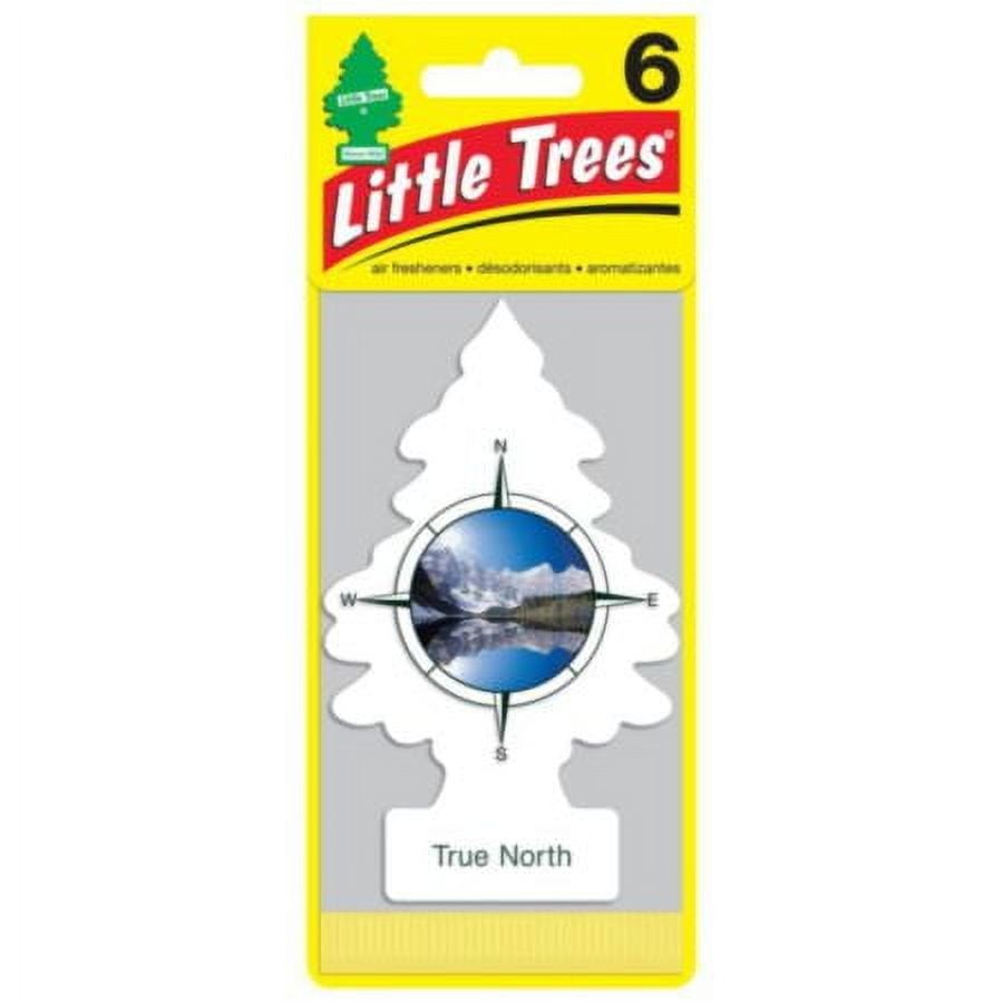 Little Trees 67146 True North Hanging Air Freshener for Car & Home 6 Pack!