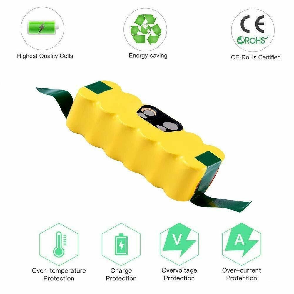 Battery For iRobot Roomba 500 600 700 800 595 620 630 650 660 790 780 880 4.5Ah