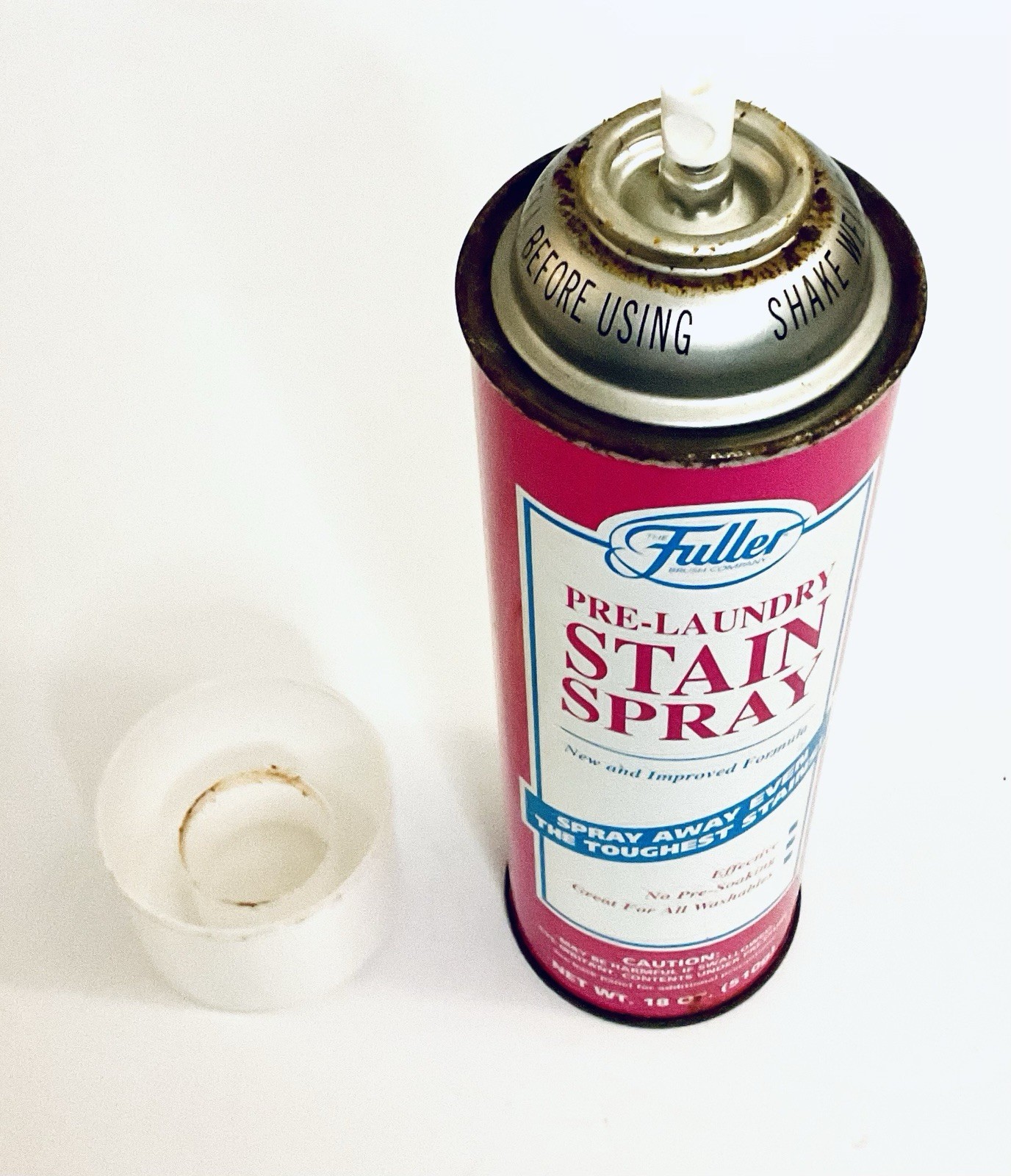 FULLER BRUSH COMPANY PRE-LAUNDRY STAIN SPRAY 18 OZ ALL-PURPOSE STAIN FIGHTER