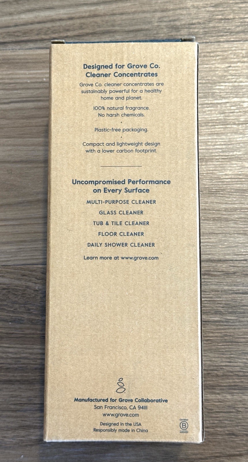 Grove Co. Glass Spray Bottle 16oz – White Silicone Sleeve w/ Spray Nozzle