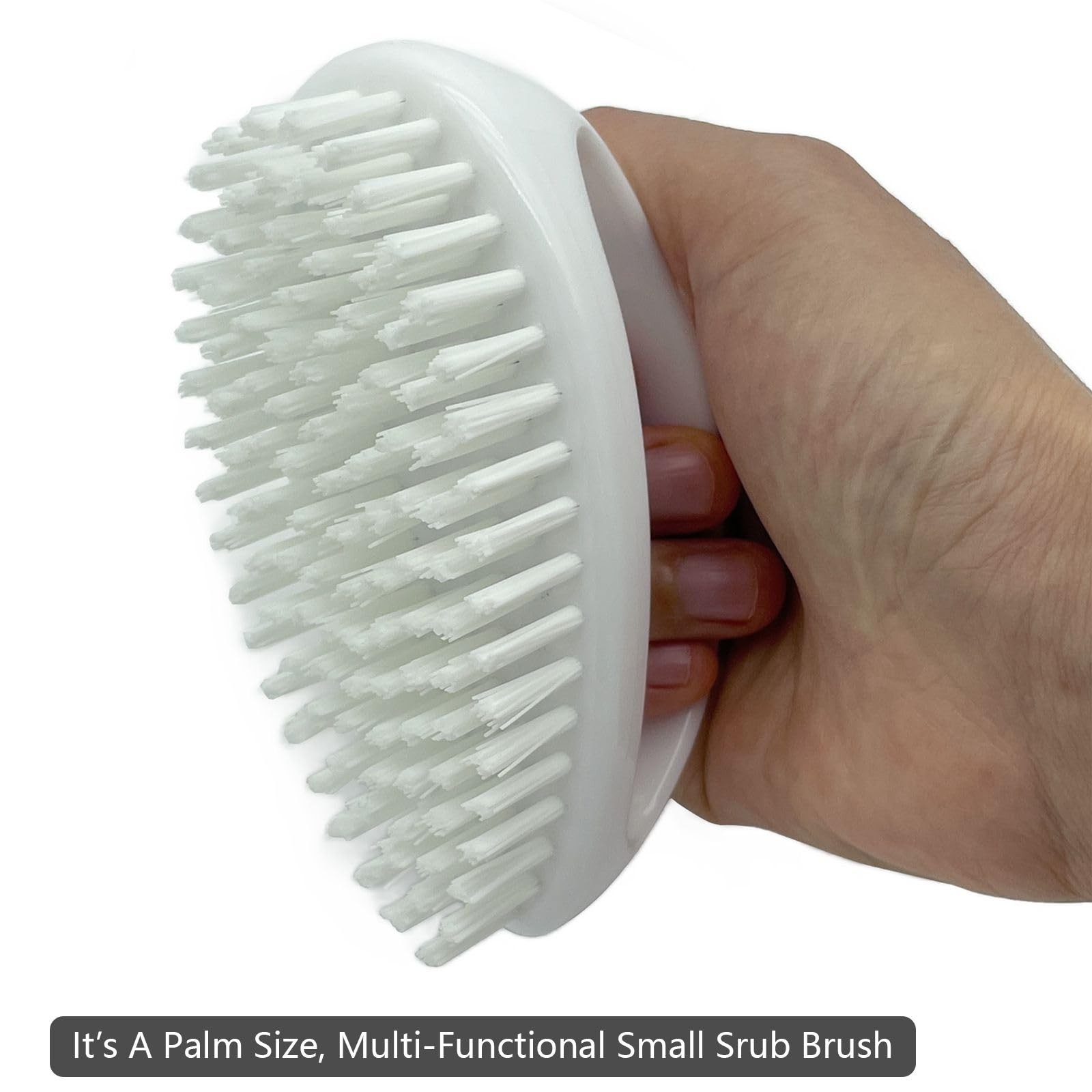 Scrub Brush for Cleaning Scrubbing Heavy Duty Stiff Nylon Bristles Cleaning B…