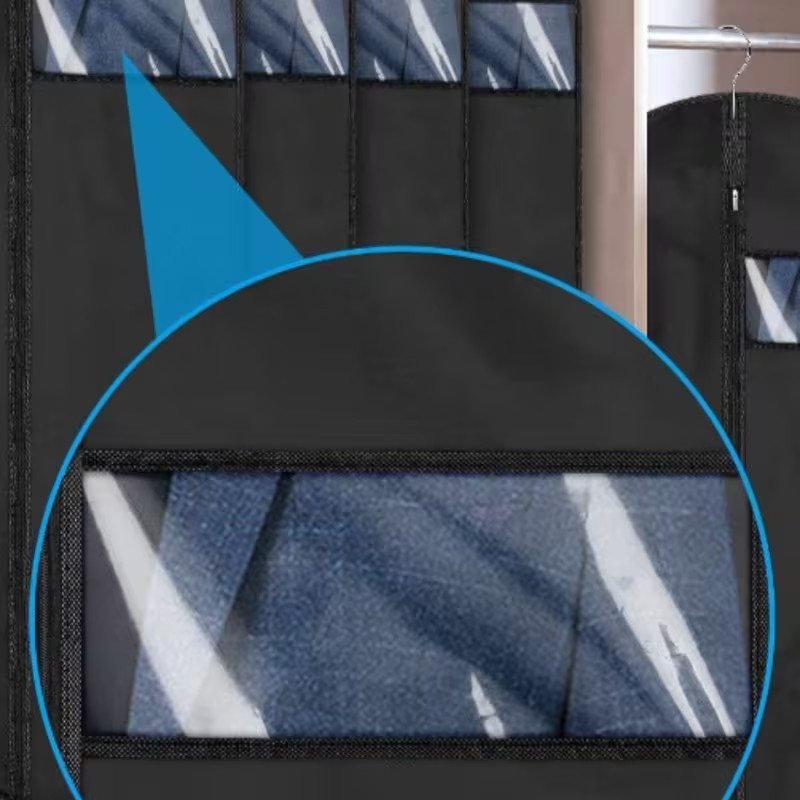 5Pcs Suit Travel Bag Garment Bag Long Dress For Hanging Clothes Carrier Cover US