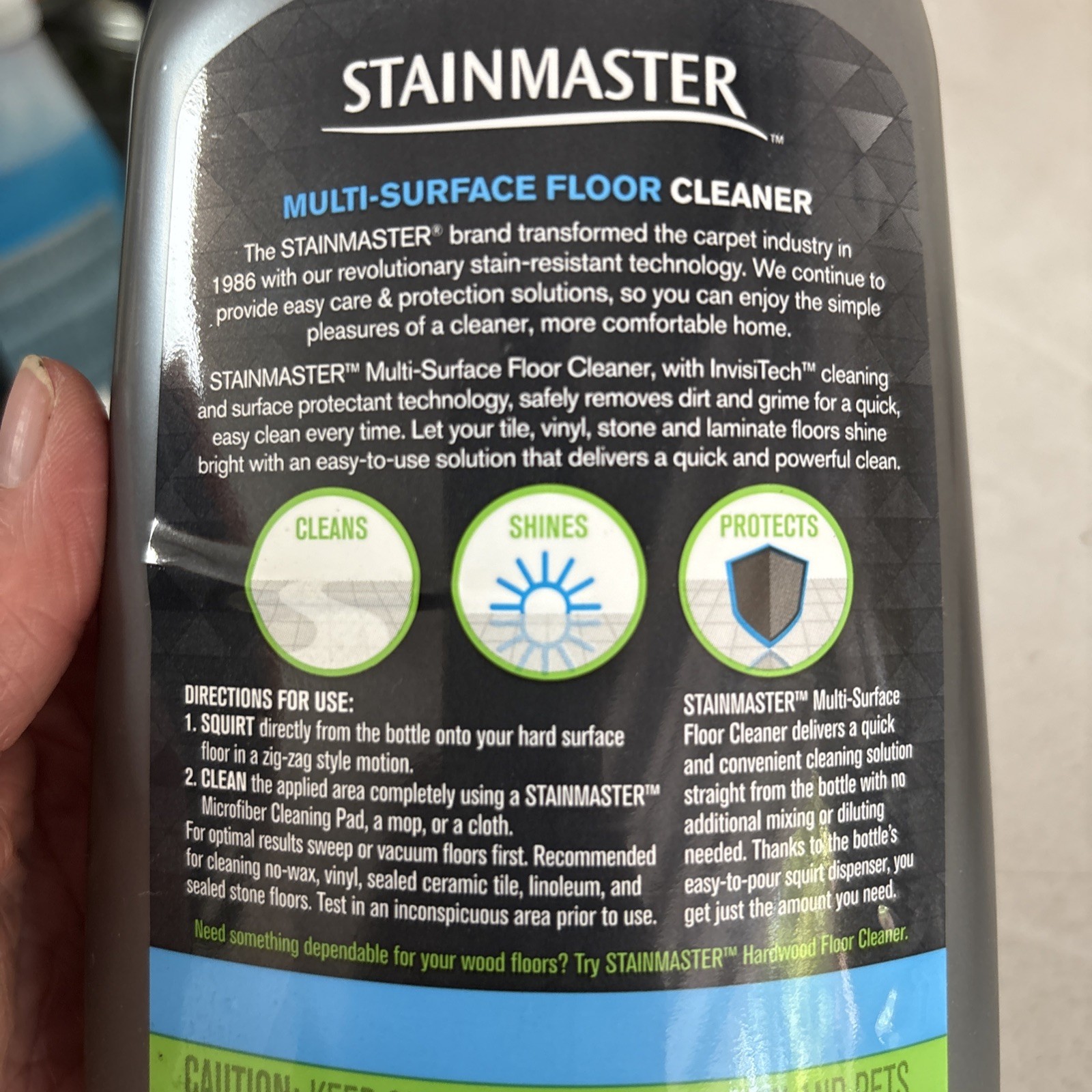 Stainmaster Multi-Surface Floor Citrus Scent 27 Fl Oz Bottle For Tile & Vinyl