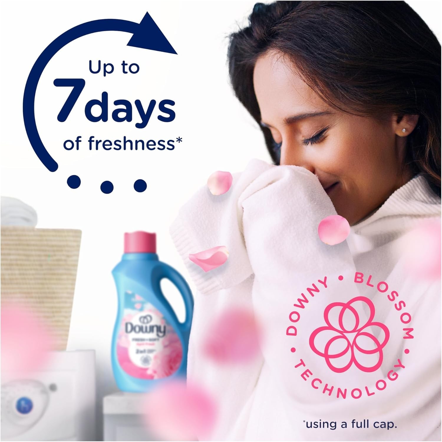 Downy Liquid Fabric Softener 111 fl oz 150 Loads April Fresh HE Conditioner