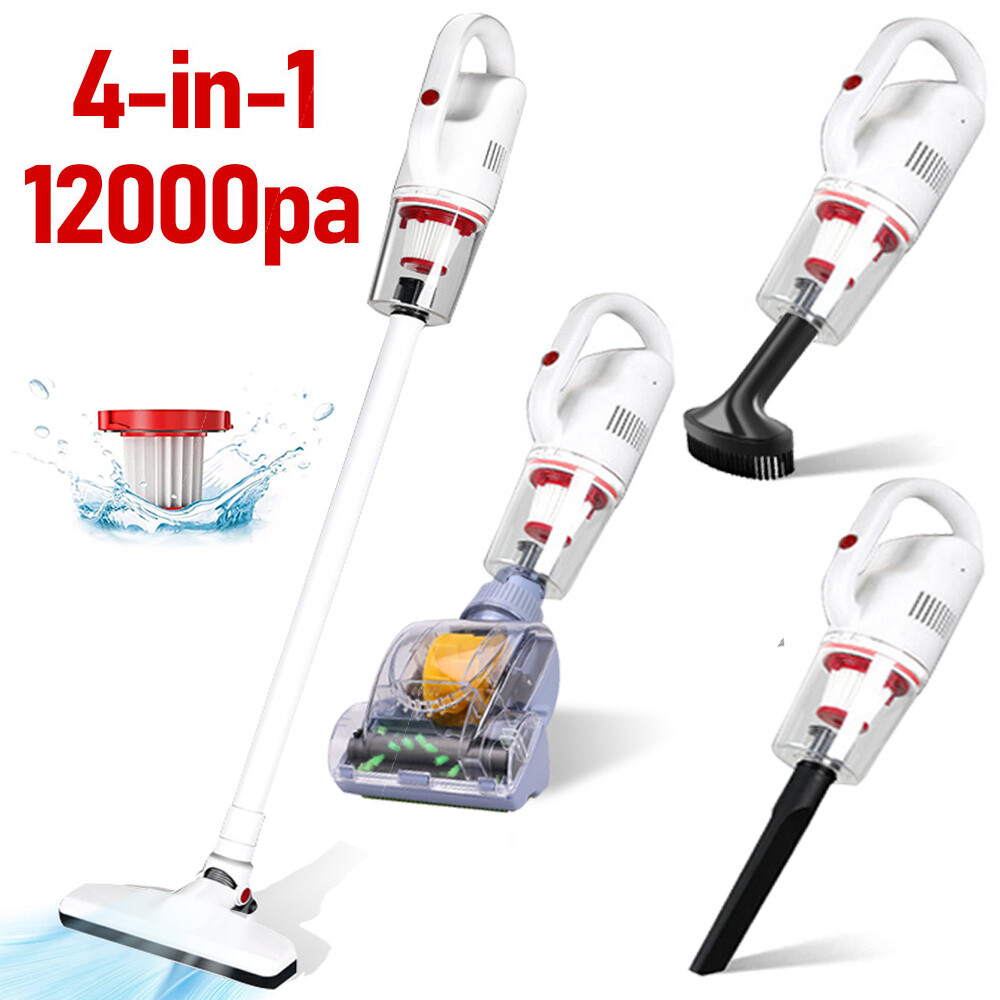 Wet Dry Vacuum Cleaner Stick Vacuum Cordless Home Mattress Car Carpet Cleaner