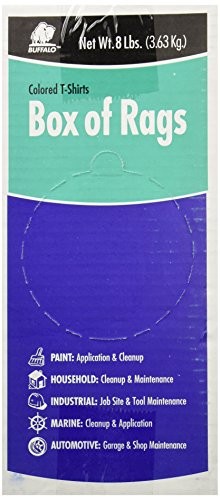 Recycled Multicolor Towel Rags 8 lb Bag All Purpose Cleaning Cloths