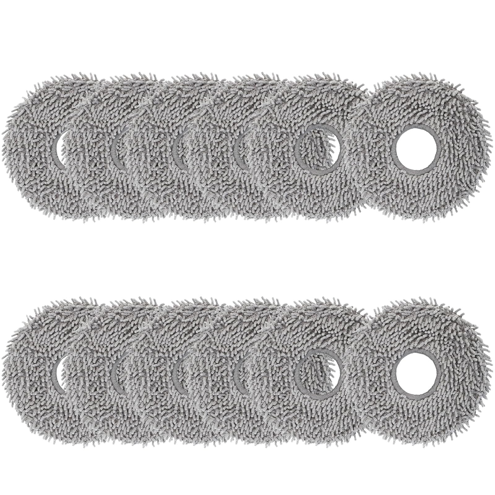 12 Pack Mop Pads for Roborock Qrevo S Pro, Edge 2, S5V, QV 35A, Curv 2 Flow |…