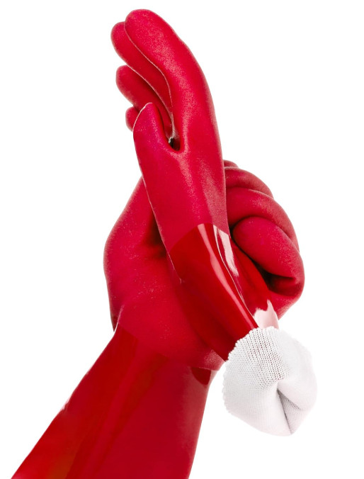 Star Kitchen & Home True Blues Ultimate Red Household Cleaning Gloves (Medium)