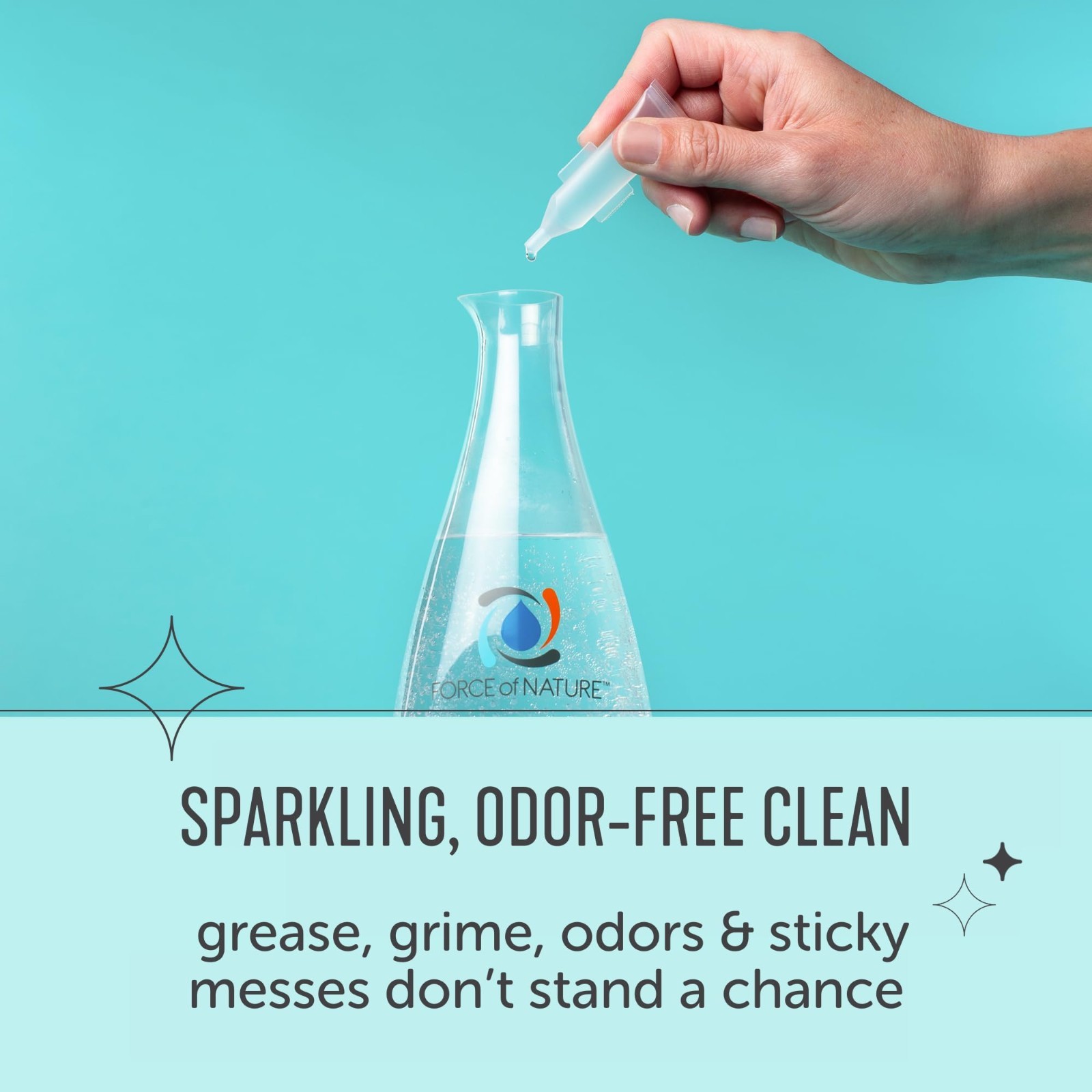 Non-Toxic Multi-Purpose Cleaner & Deodorizer Capsule Refills – 30 ct, Makes 30 B