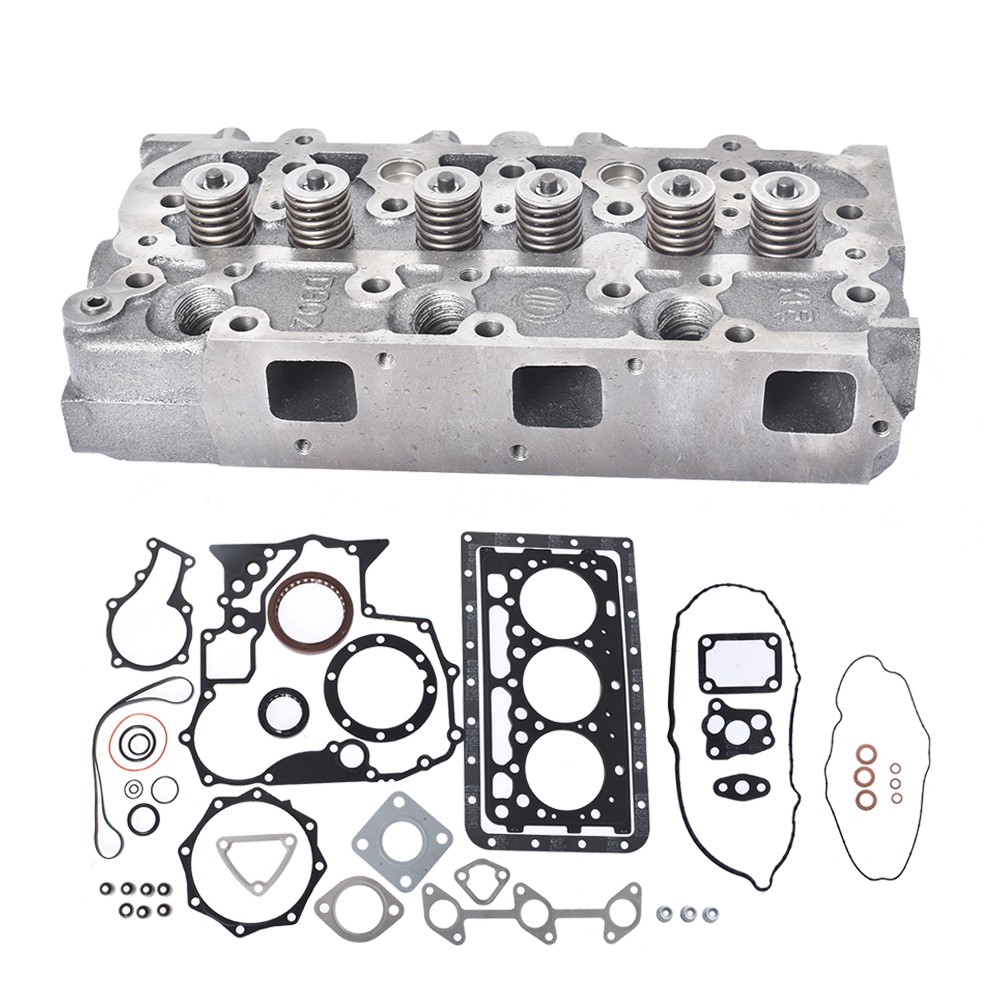 Complete Cylinder Head with Valves & Full Gasket For Kubota RTV900 D902 ZD323