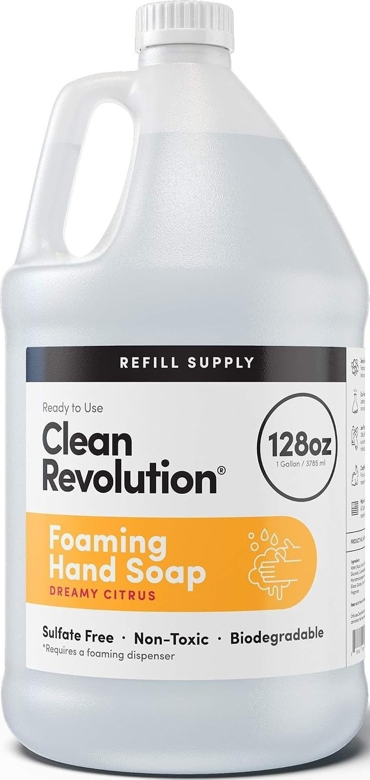 Foaming Hand Soap Refill 64 fl oz Lavender Clean Revolution