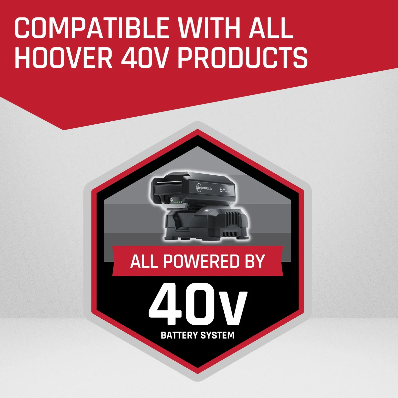 Hoover Commercial CH27312 Battery 40V Li-Ion 12A for Vacuum UN3480 New in Box