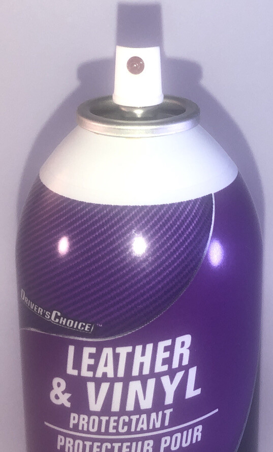 SHIP24H-Drivers Choice Leather & Vinyl Protectant Auto Interior Cleaner 8 oz NEW