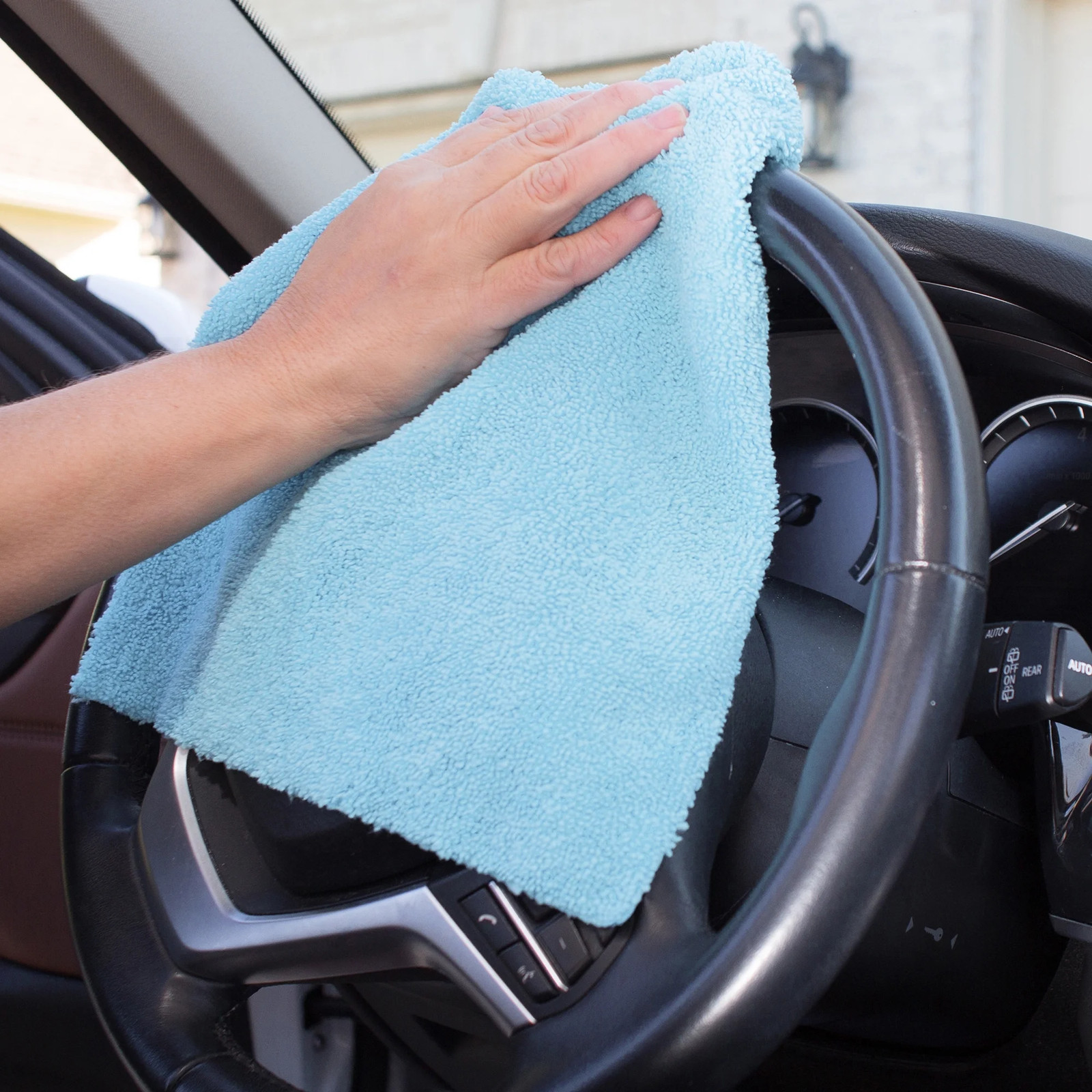 14″ X 14″ Multipurpose Microfiber Cleaning Towels, 30 Pack, Multicolor